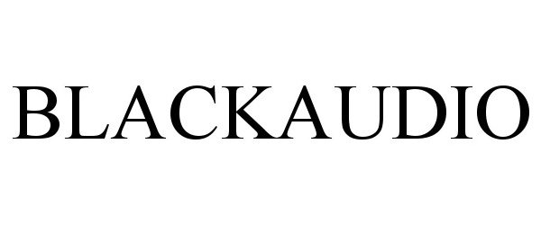  BLACKAUDIO