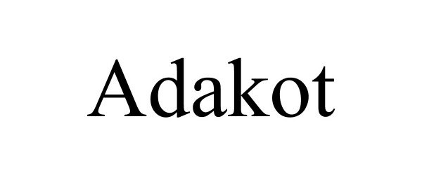 Trademark Logo ADAKOT