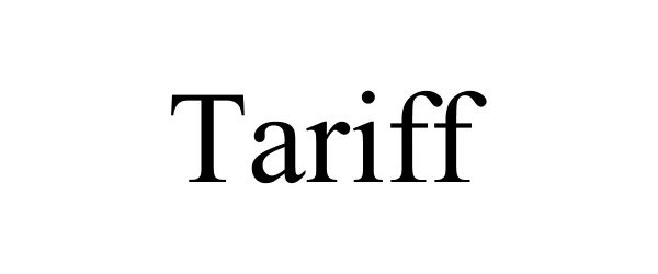 Trademark Logo TARIFF