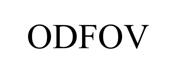 Trademark Logo ODFOV