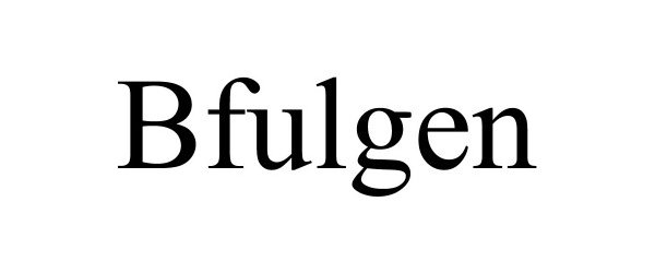 Trademark Logo BFULGEN