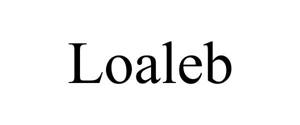 Trademark Logo LOALEB