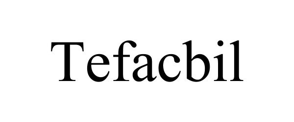 Trademark Logo TEFACBIL