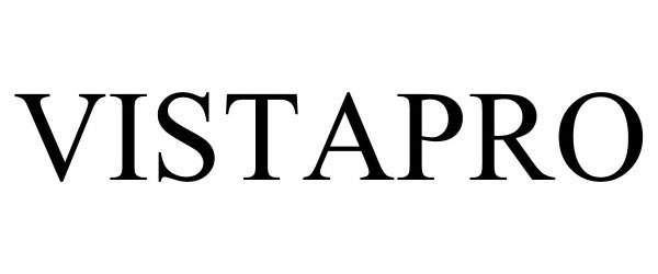 Trademark Logo VISTAPRO