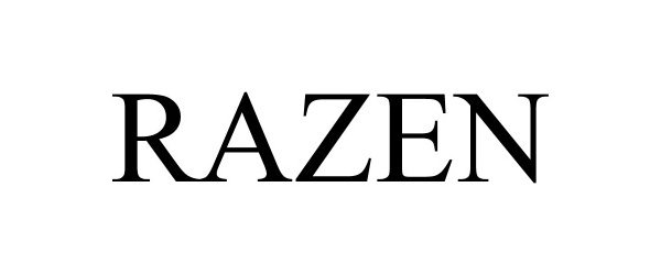 Trademark Logo RAZEN