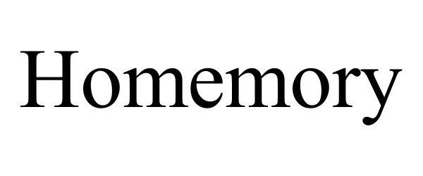 Trademark Logo HOMEMORY