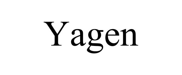 Trademark Logo YAGEN