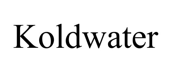 Trademark Logo KOLDWATER