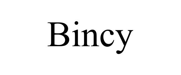 Trademark Logo BINCY