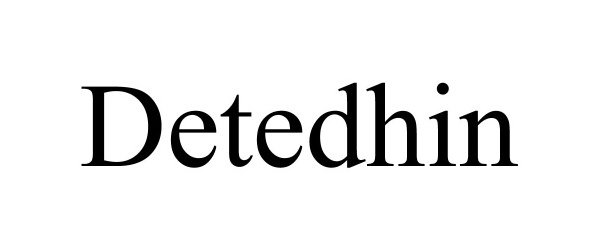 Trademark Logo DETEDHIN