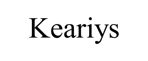 Trademark Logo KEARIYS