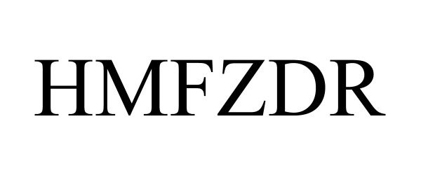 Trademark Logo HMFZDR