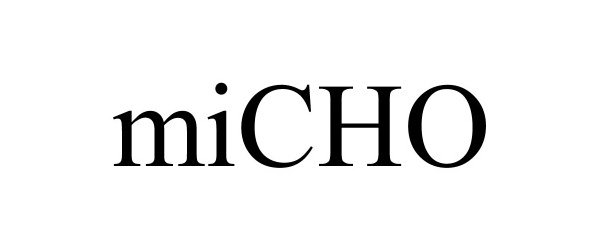 Trademark Logo MICHO