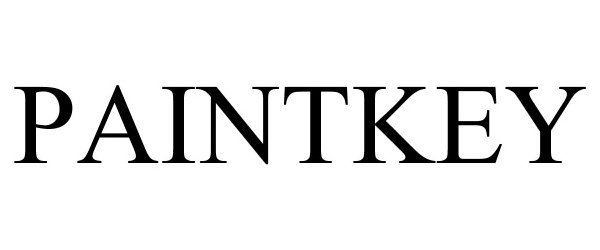 Trademark Logo PAINTKEY