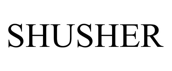Trademark Logo SHUSHER