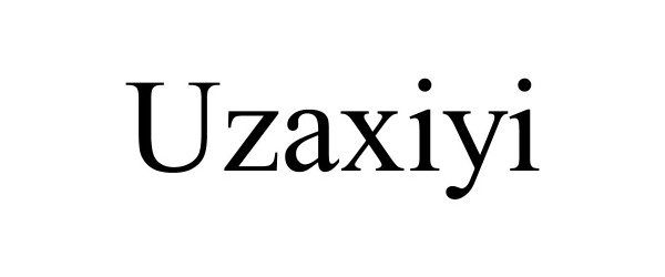Trademark Logo UZAXIYI