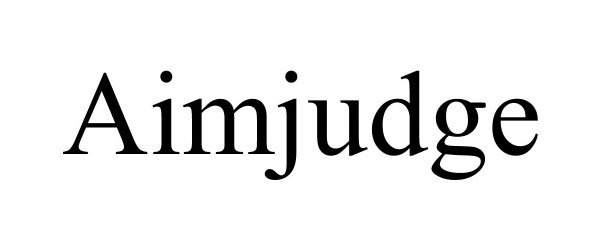 Trademark Logo AIMJUDGE
