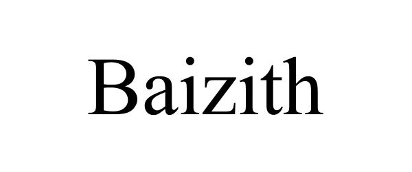 Trademark Logo BAIZITH