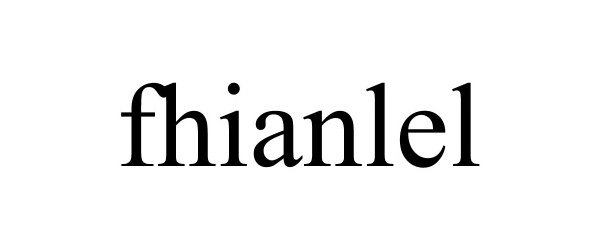 Trademark Logo FHIANLEL