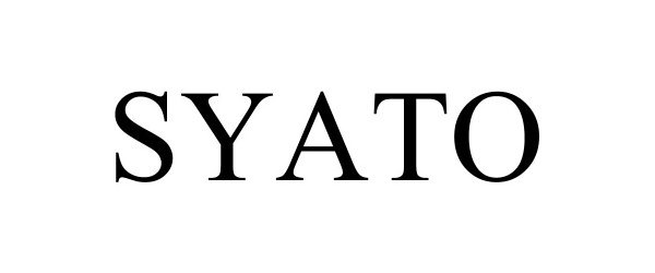 Trademark Logo SYATO