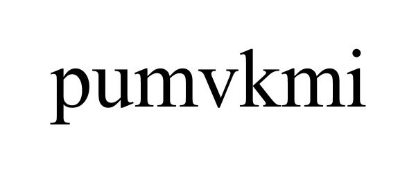  PUMVKMI