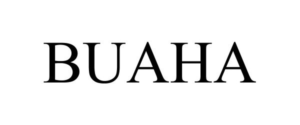 Trademark Logo BUAHA