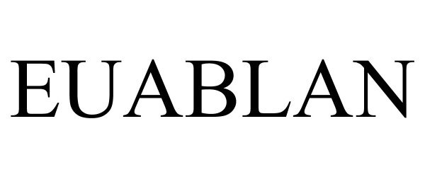 Trademark Logo EUABLAN