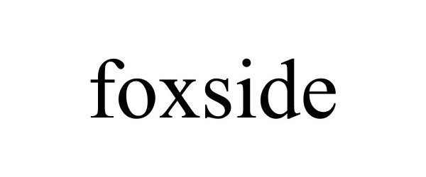 Trademark Logo FOXSIDE