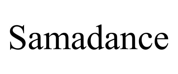 Trademark Logo SAMADANCE