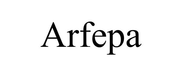 Trademark Logo ARFEPA