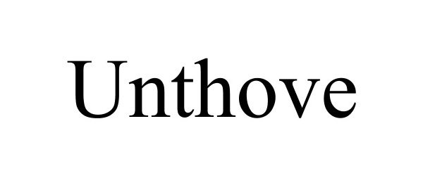 Trademark Logo UNTHOVE