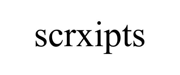  SCRXIPTS