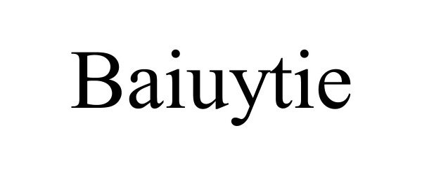 Trademark Logo BAIUYTIE