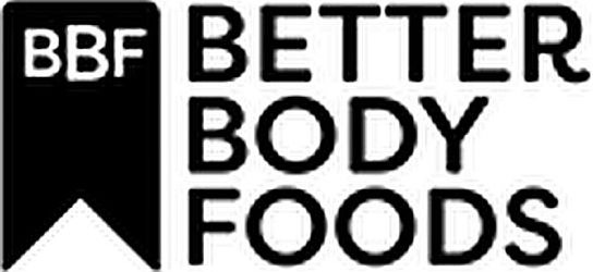 Trademark Logo BBF BETTERBODY FOODS