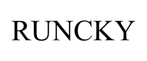  RUNCKY