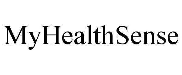 MYHEALTHSENSE