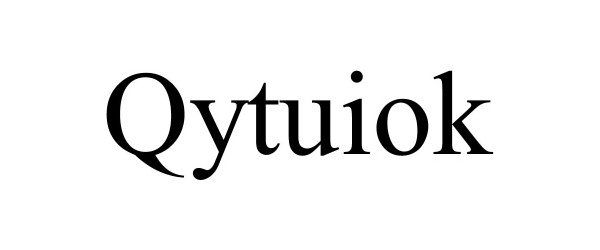 Trademark Logo QYTUIOK