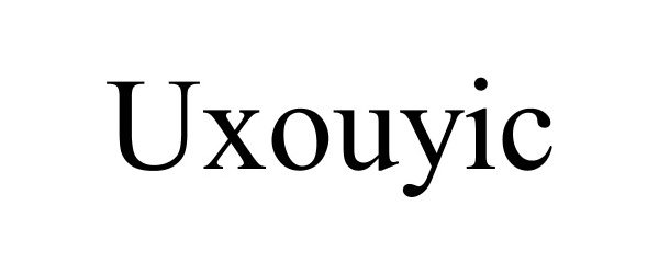 Trademark Logo UXOUYIC