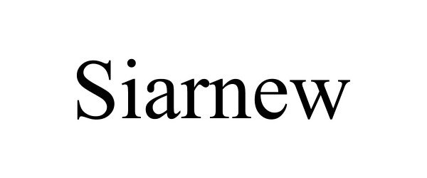 Trademark Logo SIARNEW