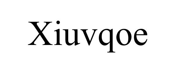 Trademark Logo XIUVQOE