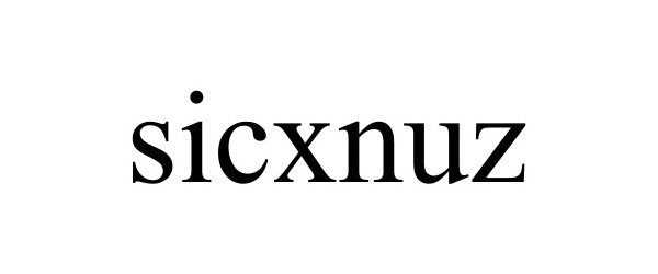 Trademark Logo SICXNUZ