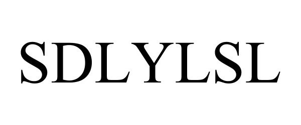 Trademark Logo SDLYLSL