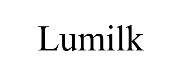 Trademark Logo LUMILK