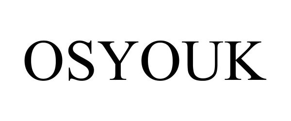 Trademark Logo OSYOUK