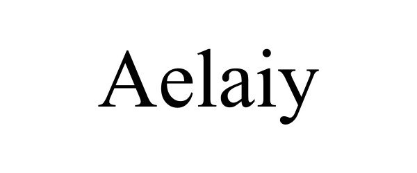 Trademark Logo AELAIY