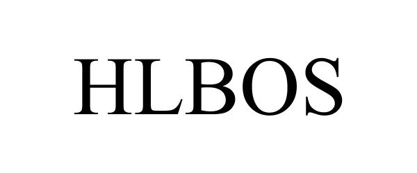 Trademark Logo HLBOS