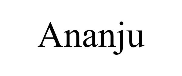 Trademark Logo ANANJU