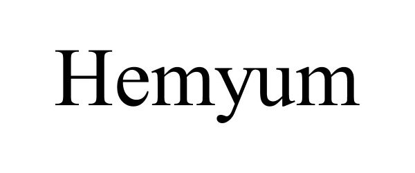 Trademark Logo HEMYUM