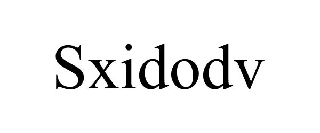 Trademark Logo SXIDODV