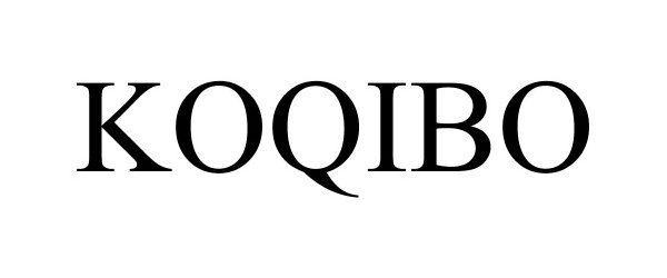 Trademark Logo KOQIBO